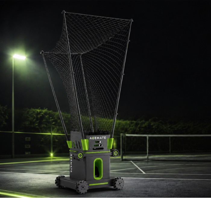 Acemate Tennis Robot S10 en cancha